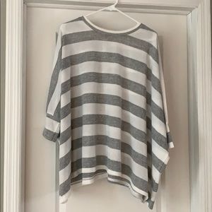 Oversized light weight knit top